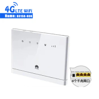 Unlocked New HUAWEI B315 B315S-936 with Antenna 4G LTE CPE 150Mbps 4G LTE FDD Wireless Gateway Wifi Router