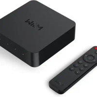 WiiM Pro Plus AirPlay 2 Receiver, Chromecast Audio, Multiroom Streamer with Premium AKM DAC, Voice Remote, Works with Alexa/Siri