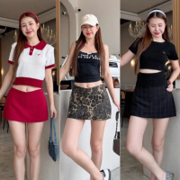 Cayla luv skirt กระโปรงเอวต่ำ มีซับกางเกงพร้อมส่ง คําแนะนําการขายที่ร้อนแรงในเดือนนี้