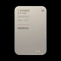 MOMAX ONE POWER Q PASS QI2 IP129Q2L 15W 5000mAh 磁吸行動電源 金色 (V000)