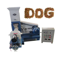 Stainless Steel Dry Dog Food Pellet Making Machine/Dry Pet Dog Food Extruder Dry Kibble Dog Food Extrusion Machine