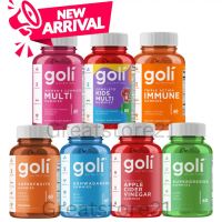 GOLI Gummy Apple Cider Vinegar | Ashwagandha | Probiotics | Supergreen 60s Gummies Goli Bites