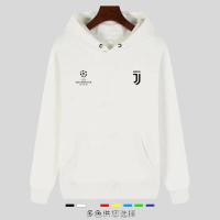 2025 Champions League Juventus Cristiano Ronaldo Men's Hooded Sweatshirt Long Sleeve No.7 Jersey Foo