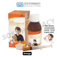 Axcel Paracetamol 250mg/5ml Syrup (orange) 90ml