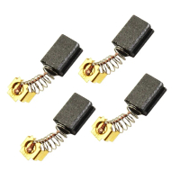 แปรงถ่านสำหรับ CB407, CB418, CB419, CB406, HR2450, 1961962-4, 6X9X11.5mm, ชุด 4 ชิ้น