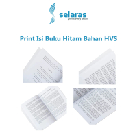 Jasa Print Cetak Isi Buku Satuan Bahan HVS Dokumen Hitam Putih