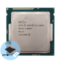 Intel Xeon E3-1240 v3 E3 1240v3 E3 1240 v3 3.4 GHz Quad-Core Eight-Thread CPU Processor 8M 80W LGA 1150