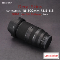 Tamron 18300 FUJI X Mount Lens Decal Skins for Tamron 18-300mm F/3.5-6.3 Di III-A VC VXD Lens Stickers 18-300 Lens Cover Film