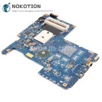 NOKOTION For Toshiba Satellite L750 L770D L775D Laptop Motherboard H000034200 08N1-0N93J00 Mainboard DDR3 Socket fs1
