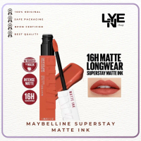 Maybelline Superstay Matte Ink Bibir Lipstick Lipstik Brown Red Mauve Liquid Berry Orange Gloss