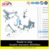 OEM 1K0 505 465 SENP High Quality Suspension System Rear Stabilizer Link Fit For VW TOURAN 2004- 1K0505465