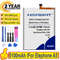 HSABAT 5100mAh Battery For Elephone A5