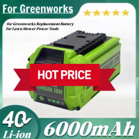For Greenworks 40V Batteries 6Ah Li-ion Battery Manufacturer Replacement Battery for Lawn Mower Powe