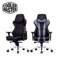 【CoolerMaster】酷碼 CALIBER X2 電競椅(黑/灰 含組裝)