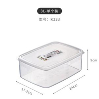 日本進口nakaya雪櫃收納盒保鮮盒食品級廚房密封盒雪櫃冷凍儲藏盒