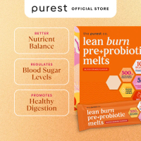Purest Co - Lean Burn Pre+Probiotic Melts 10 Billion CGUs Probiotics (Digestion)