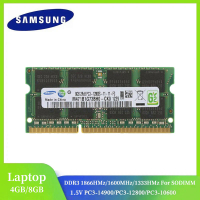 Samsung แรม DDR3แล็ปท็อป8GB รับประกัน3ปีความจุ8GB 4GB 1333MHz 1600MHz 1866MHz 12800โน๊ตบุ๊ค1.5V PC3
