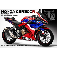 Moto橘皮 CBR500R 運動風 全車貼紙 honda cbr650r cb650r cbr650f