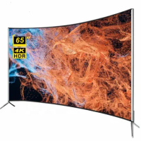 65 Inch Curved Smart TV 4K Ultra HD LED TV Smart Television 65 Inch TV Big Screen