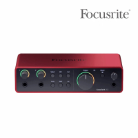 【Focusrite】Scarlett 2i2 錄音介面 第四代(原廠公司貨 商品保固有保障)