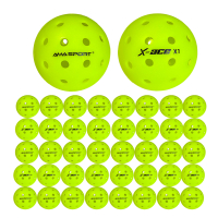 [PH Local Send]X-ace 40 Pro Pickleball Balls 40Pcs 40 Holes Pickle Balls Seamless Professtional Trai