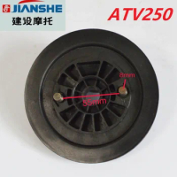 250cc ATV250 Pull starter roller plate driving disc for jianshe quad engine loncin bashan LX250F ATV accessories Free shipping