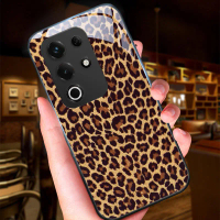 เคสโทรศัพท์สำหรับ Itel itel S25 Ultra, ลายเสือดาว, กระจกมันวาว, ฝาหลังกันกระแทก, รายการของขวัญ