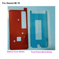 2PCS Adhesive Tape Xiao mi mi 10 3M Glue Front LCD Supporting Frame Sticker Back Battery cover Tape For Xiaomi mi 10