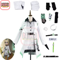 Identity V Bamboo Guardian Doctor Cosplay Costume Game Identity V Emily Dyer Bamboo Guardian Cosplay Costume Uniforms suits