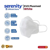 Masker EVO Plusmed White - 4D Surgical Face Mask