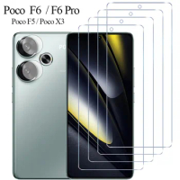 6.67'' Poco F6 Glass film Poco F6 Pro Screen Protector for Xiaomi Poco F6 Tempered Glass for Poco F5 Lamina Poco X3 Pro Poko F6
