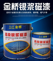 最低價~零件 銀漿暖氣片漆銀漆銀色油漆銀粉漆欄桿快干金屬漆防銹漆磁漆閃戶外