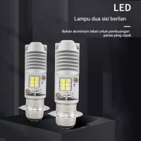 Lampu Motor LED H6 16W Super Bright T19 12V - Lampu Depan Motor Paling Terang untuk Harian, Touring 