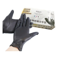 【LIKE PET】元氣NBR+PVC複合手套(100入/盒 拋棄式/廚房手套/加厚手套/可觸控螢幕)