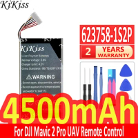 4500mAh KiKiss Powerful Battery 623758-1S2P For DJI Mavic 2 Pro UAV Remote Control mavic2 Pro