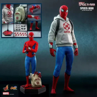 Hottoys Marvel Spiderman Figure CMS010 W.E.B. Of Spider-Man Action Figures 1/6 Limited Edition Collections Model Toys Gifts