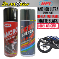 HI TEMP MATT BLACK HITAM MATTE MATI HIGH TEMPERATURE 600 H2 A1H ANCHOR ULTRA CAT SPRAY EXHAUST EXOZ