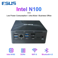 Z3 ESUS Mini PC Intel N100 Pocket PC 8GB 256GB Windows 11/10/Linux WIFI6 1000M Desktop Mini Computer PC Gamer 미니pc