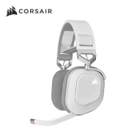 海盜船CORSAIR HS80 RGB無線輕量電競耳機麥克風(雪白)
