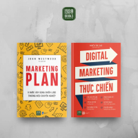 Sách - Combo 2 Cuốn Marketing Plan + Digital Marketing Thực Chiến - 1980Books - BẢN QUYỀN