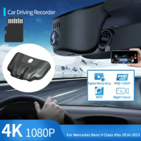for Mercedes Benz V Class EQV E-Vito Metris W447 4K Wifi DASH CAM Easy Installation Car DVR Video Recorder Night Vision Camera