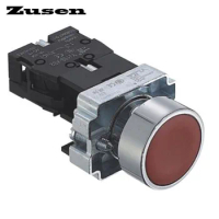 Zusen XB2-10/01 10A On/Off Metal Zinc Alloy 1NO 1NC Push Button Switch Be Quickly Installed In Sections