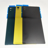 New Back Battery Cover Door For Sony Xperia Z5 E6603 E6633 E6653 E6683 Housing Rear Glass Case With NFC