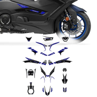 Tmax 560 Accessories 3D Epoxy Resin Sticker Protection Pad For YAMAHA TMAX 560 tmax 560 2022 -