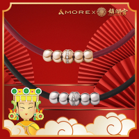 &MORE愛迪莫 大甲媽祖 富貴五吉招財納福健康鈦鍺能量項鍊(鎮瀾宮聯名)