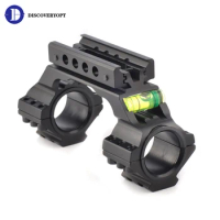 Discovery Tactical Rifle Scope Mount Ring Hunting Aluminum Scope Mount For 25.4/30mm Tube With Bubble Level Fit 11mm 20mm Rail