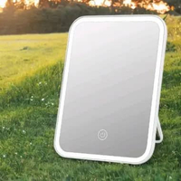 Cermin LED Makeup dengan Lampu & Tombol Sentuh