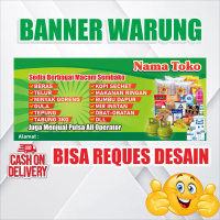 Spanduk Warung toko Sembako | Banner toko warung Sembako | Backdrop Sembako | Warung Madura | Spandu