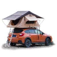 Folding Waterproof Roof Top Tent 1-2 Person Soft Shell Outdoor Camping Car Roof Top Tent