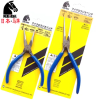 High quality KEIBA imported long nose pliers M-615 M-616 M-616F Electronic Pliers Tsui jewelry seamless pliers made in Japan